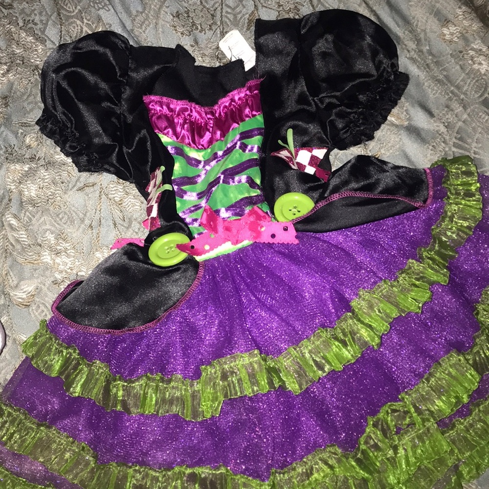 Girls monster high dress 3-4t